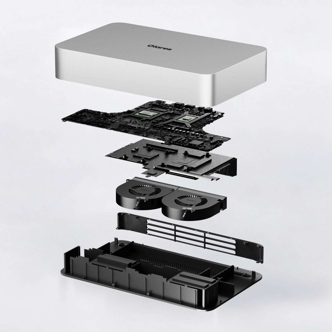 Olares One exploded view